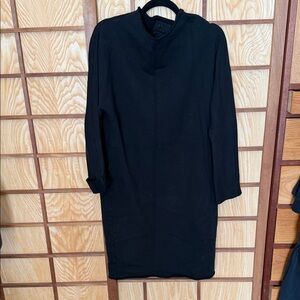 Frank & Eileen Izzie Funnel Neck Dress, Black L